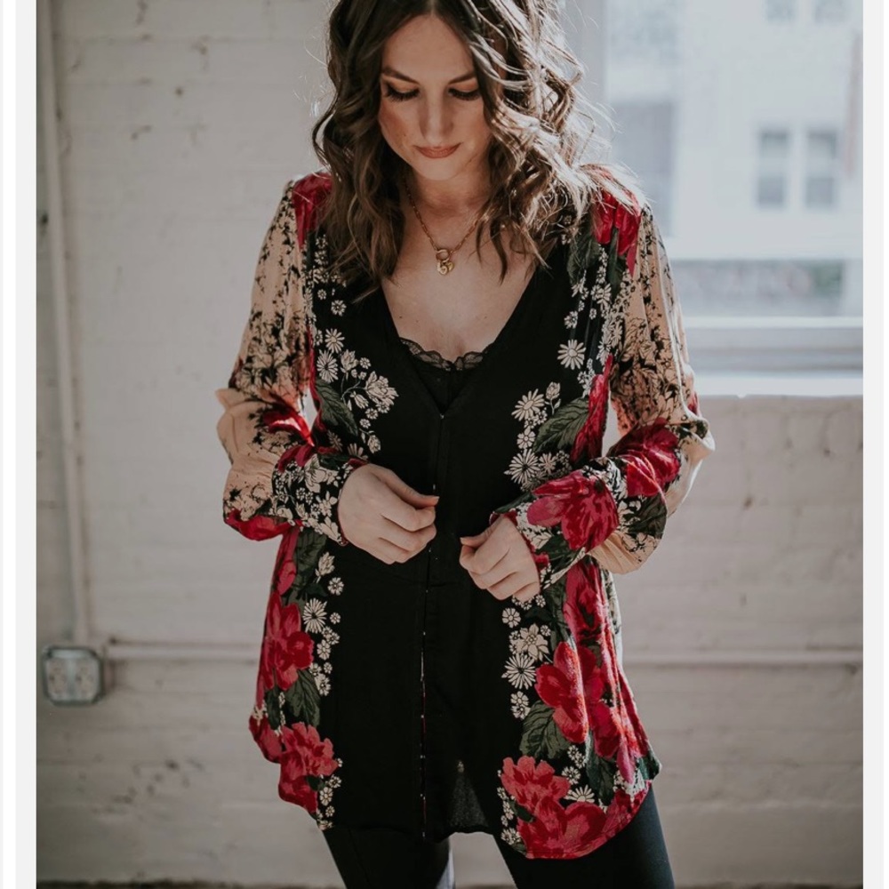 Free People Mikayla Printed Tunic